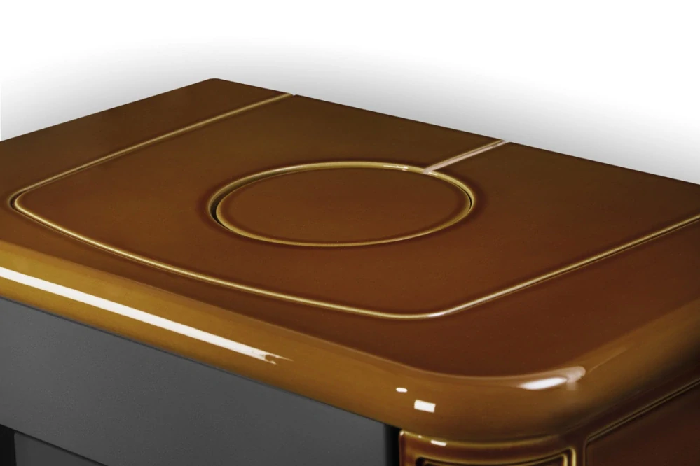 Romotop SIENA N02 - keramika hnědá glazura 67300 krbová kamna