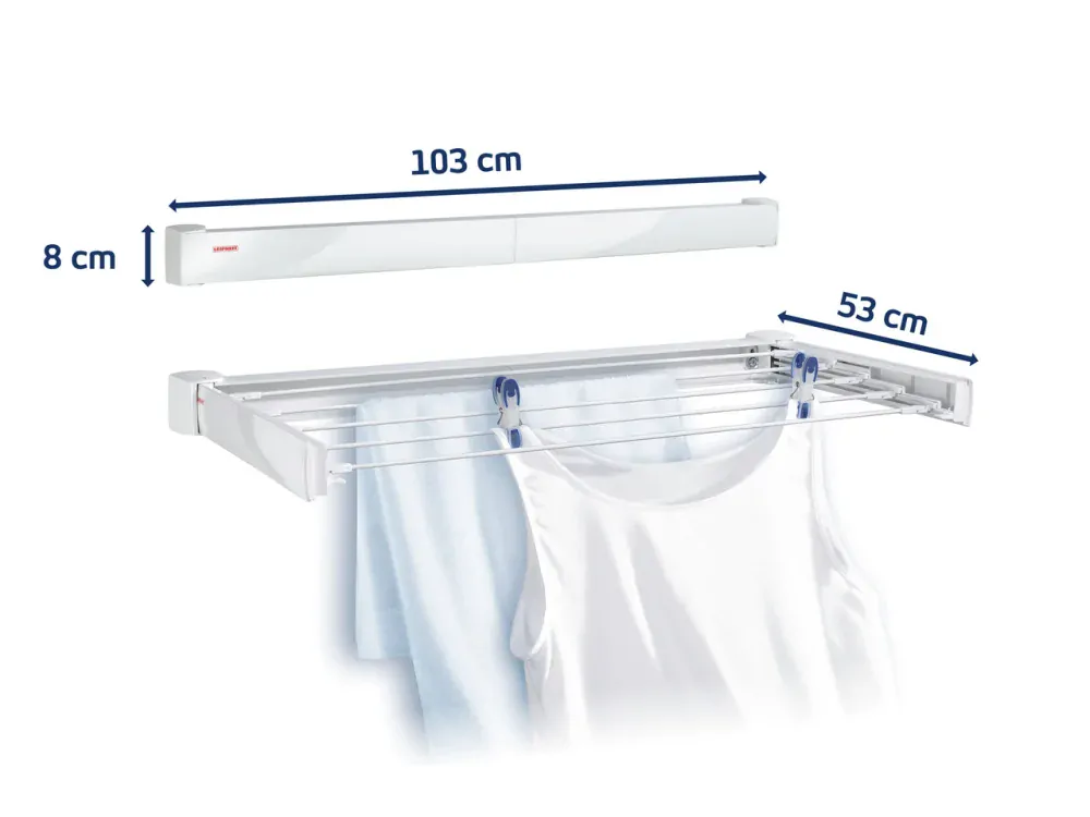 LEIFHEIT 83305 Sušák TELEGANT 72 bílý