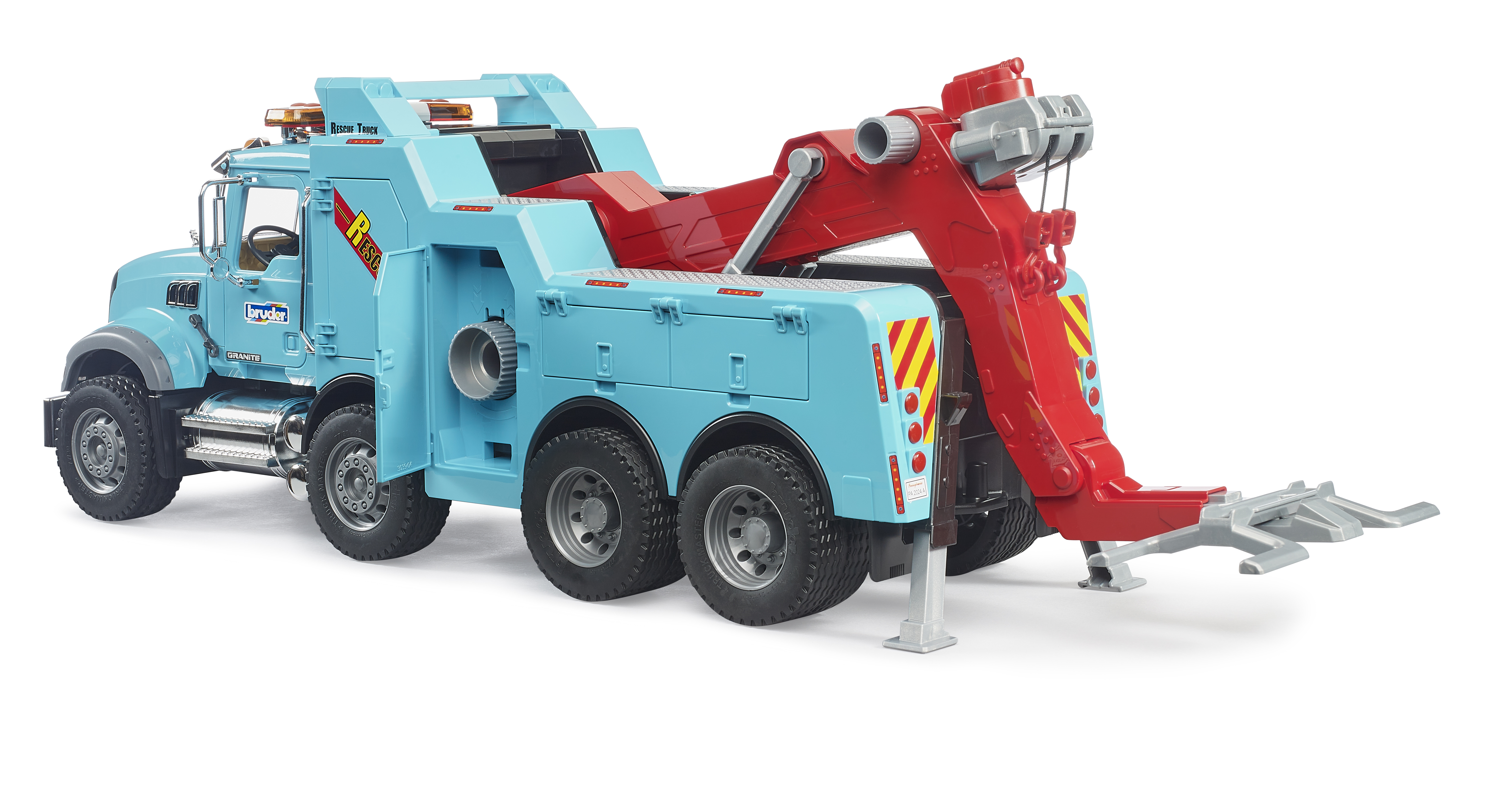 BRUDER 2831 MACK Granite těžky odtahový vůz se L+S modulem BR2831