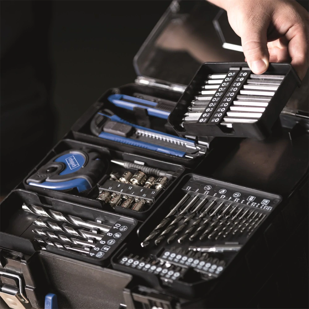 Scheppach C-DTB74/1-X aku 20 V IXES set vrtacího šroubováku a 74 ks příslušenství 5909315900