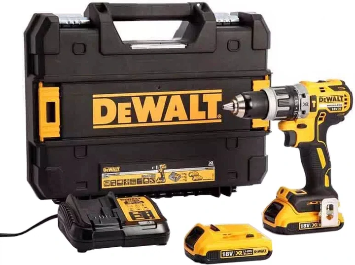 DeWALT DCD796D2-QW 18 V XR Li-Ion 2x2 Ah QR s bezuhlíkovým motorem a příklepem