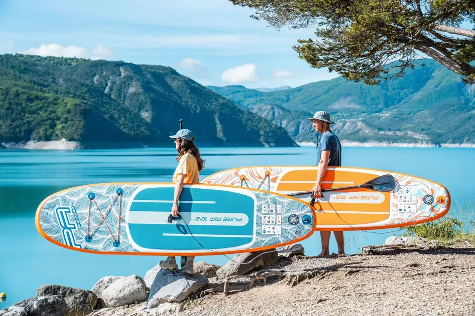 Paddleboard PURE AIR Tropic 10'10'' Minicombo Allround 330 × 81 × 15 cm, nosnost: 150 kg