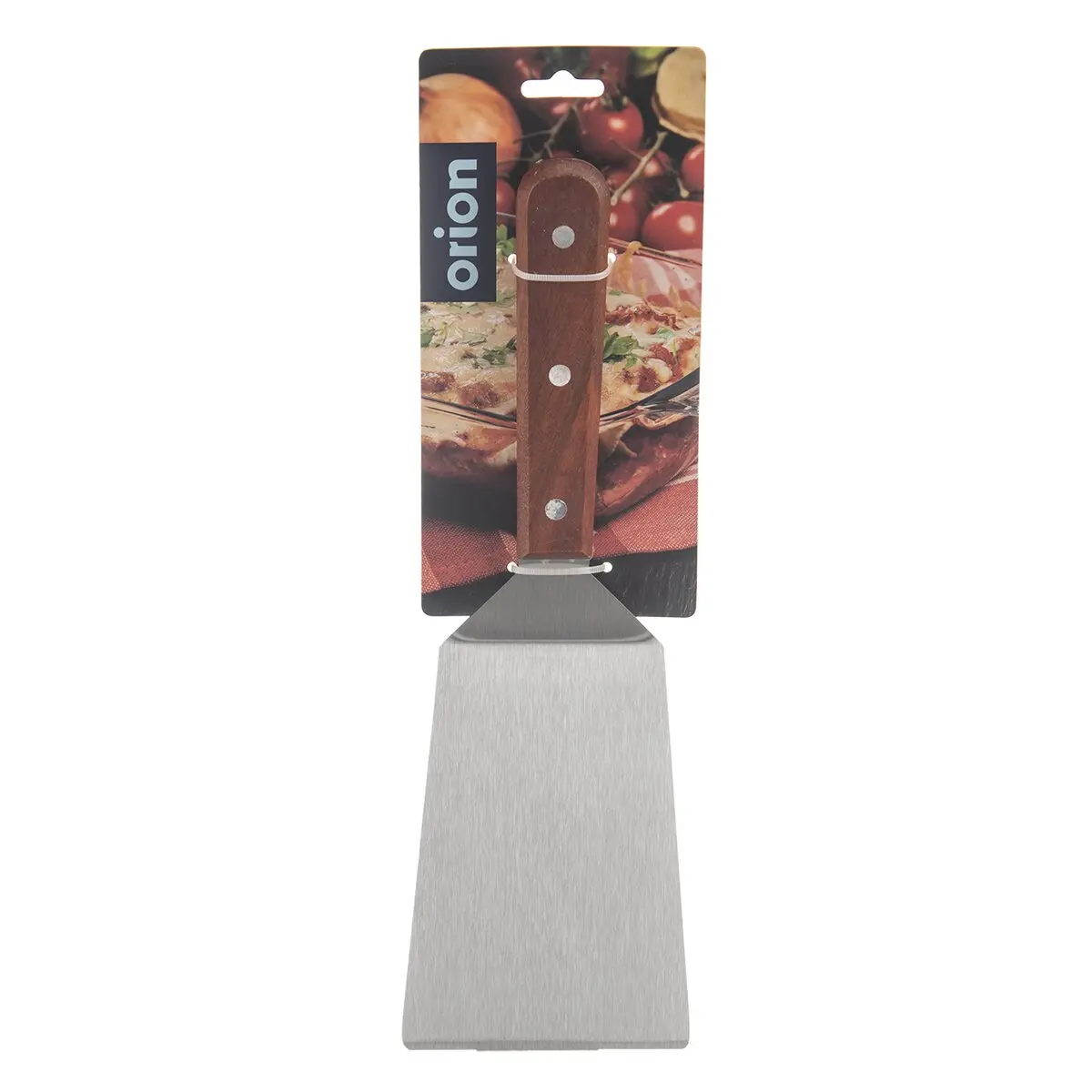 Obracečka nerez/dřevo 27cm