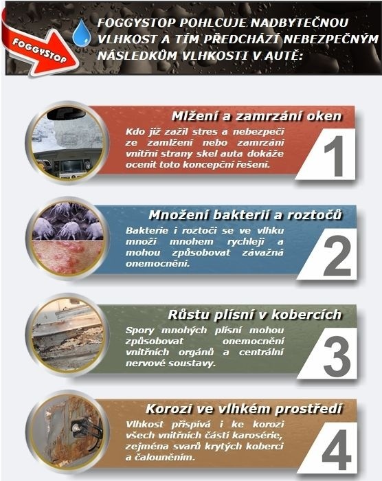 Vlhkožrout do auta FoggyStop
