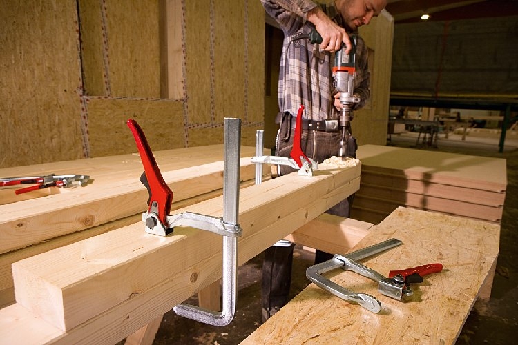 Bessey GH25 Svěrka páková ocelová 250 x 120 mm