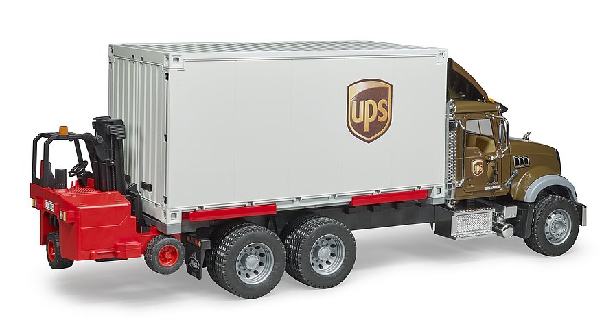 BRUDER 2828 Nákladní auto MACK Granite UPS Logistik BR 2828