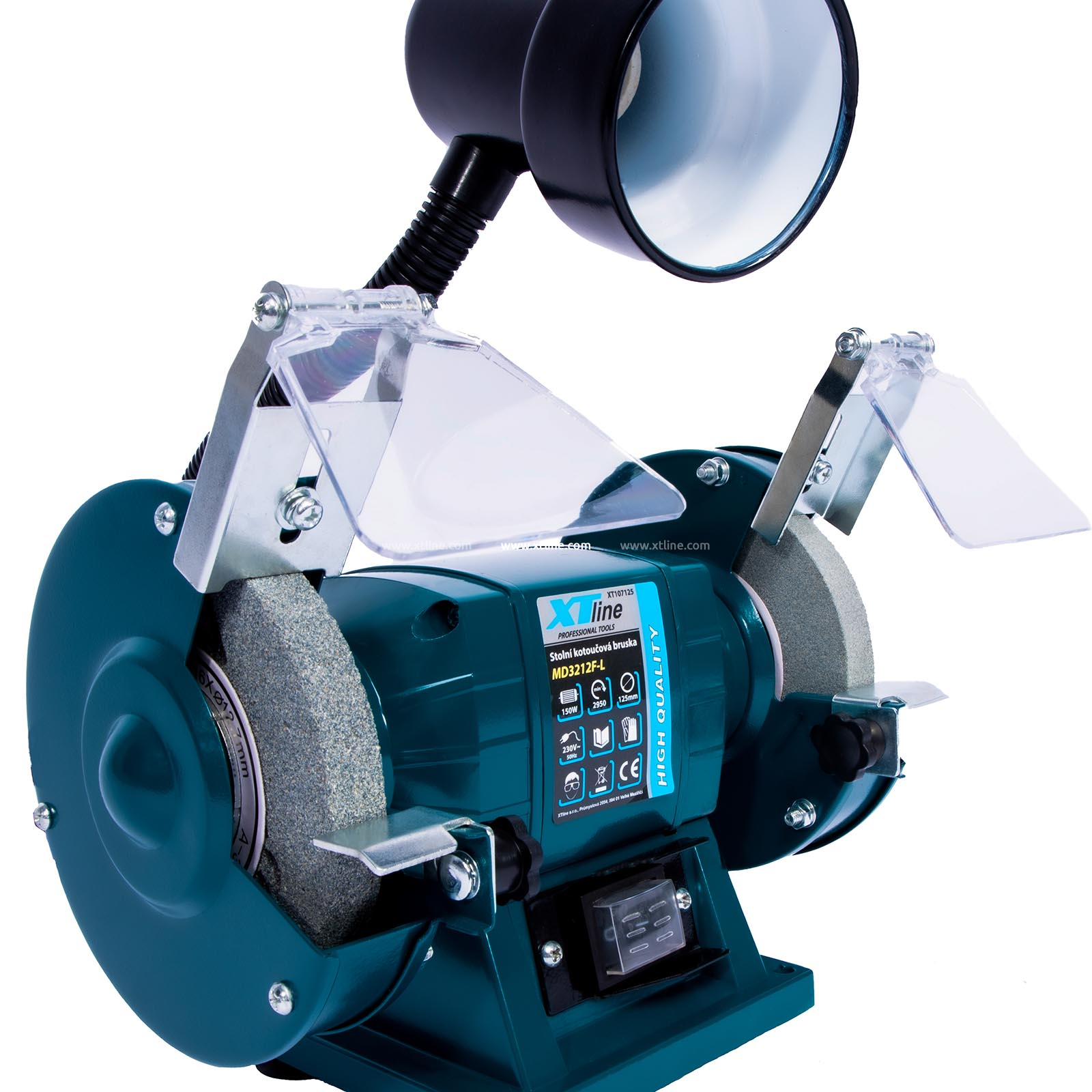 Bruska 125mm/150W+svít.40W dvoukot.JOBI