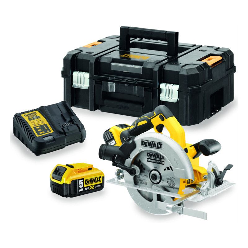 Dewalt DCS570P2-QW kotoučová pila 18V 184mm 2x5,0Ah
