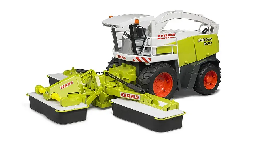 BRUDER 2218 Zeleno bílá ŽACÍ LIŠTA CLAAS Disco 8550C