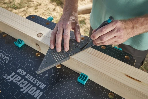 Wolfcraft 5209000 měřicí a vyznačovací úhelník VARIO 3D