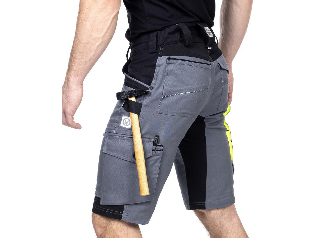 Ardon Pracovní kraťasy 4Xstretch Šedé 54 H6099