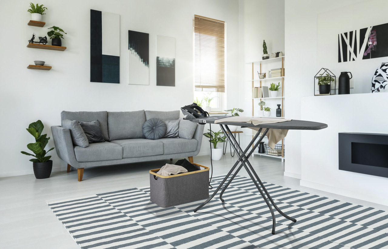 LEIFHEIT 72486 Žehlicí prkno Classic M BLACK 120 x 38 cm