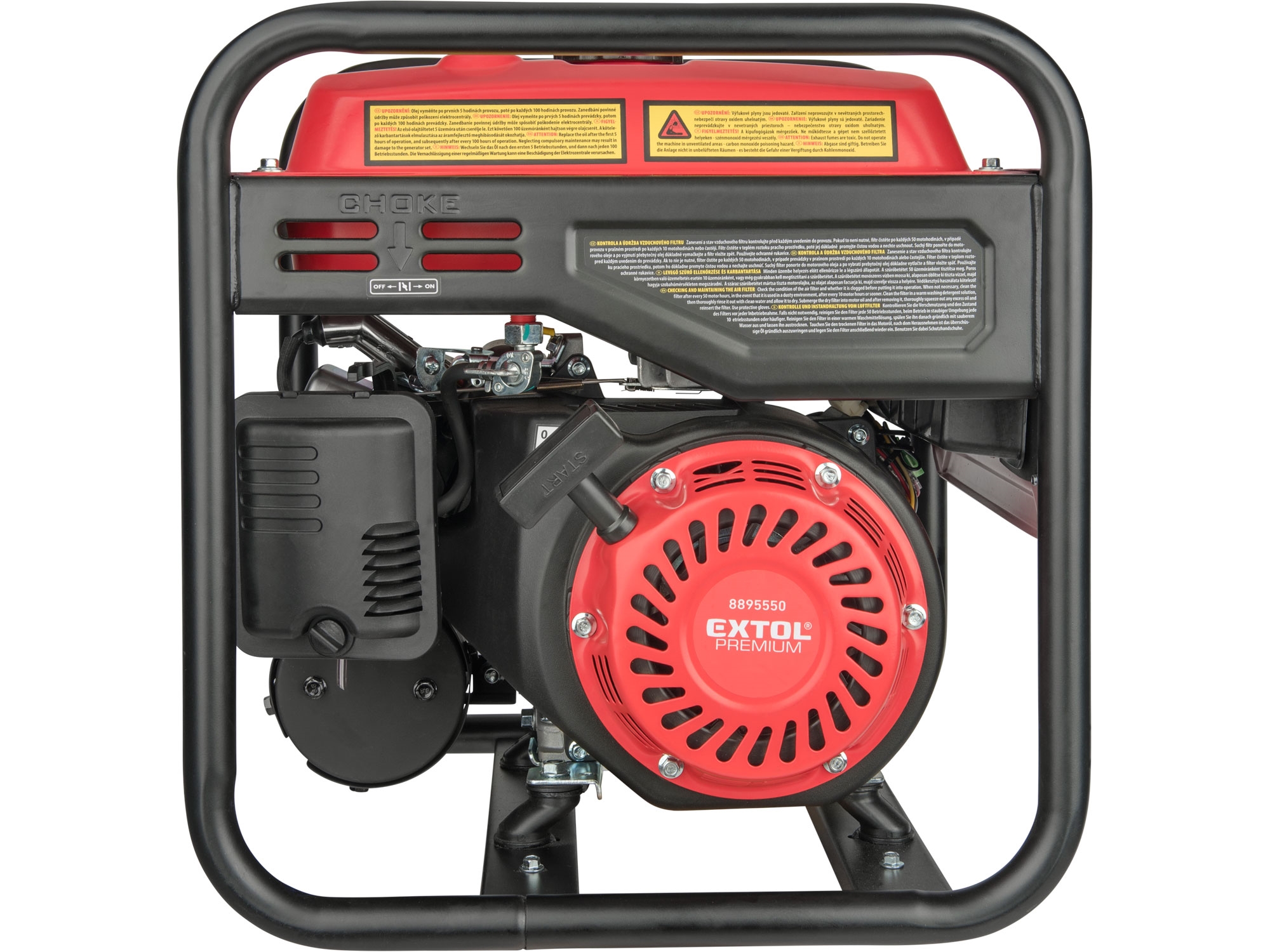Elektrocentrála digitální invertorová, 3,5kW EXTOL PREMIUM 8895550