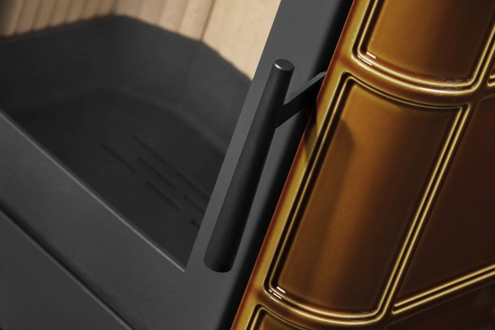 Romotop SIENA N02 - keramika hnědá glazura 67300 krbová kamna