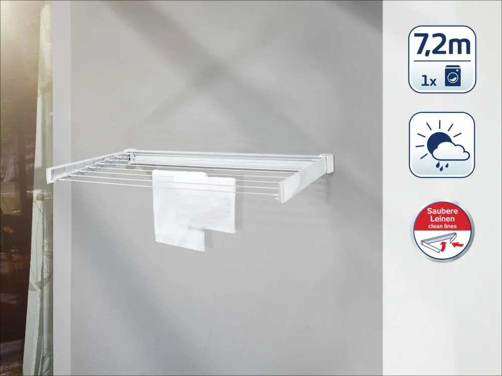 LEIFHEIT 83305 Sušák TELEGANT 72 bílý