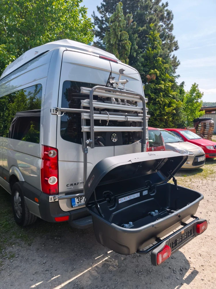 Plošina Modula ReCargo +Přepravní Box ReLoader 410 L, nosnost 45 kg