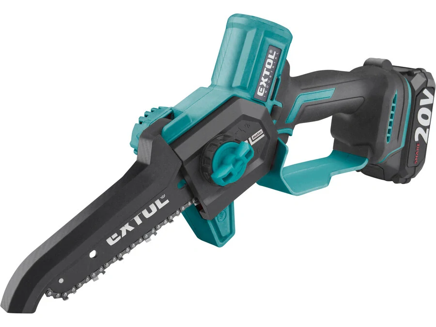Pila řetězová aku jednoruční SHARE20V, 13cm V Li-ion, 2Ah EXTOL INDUSTRIAL
