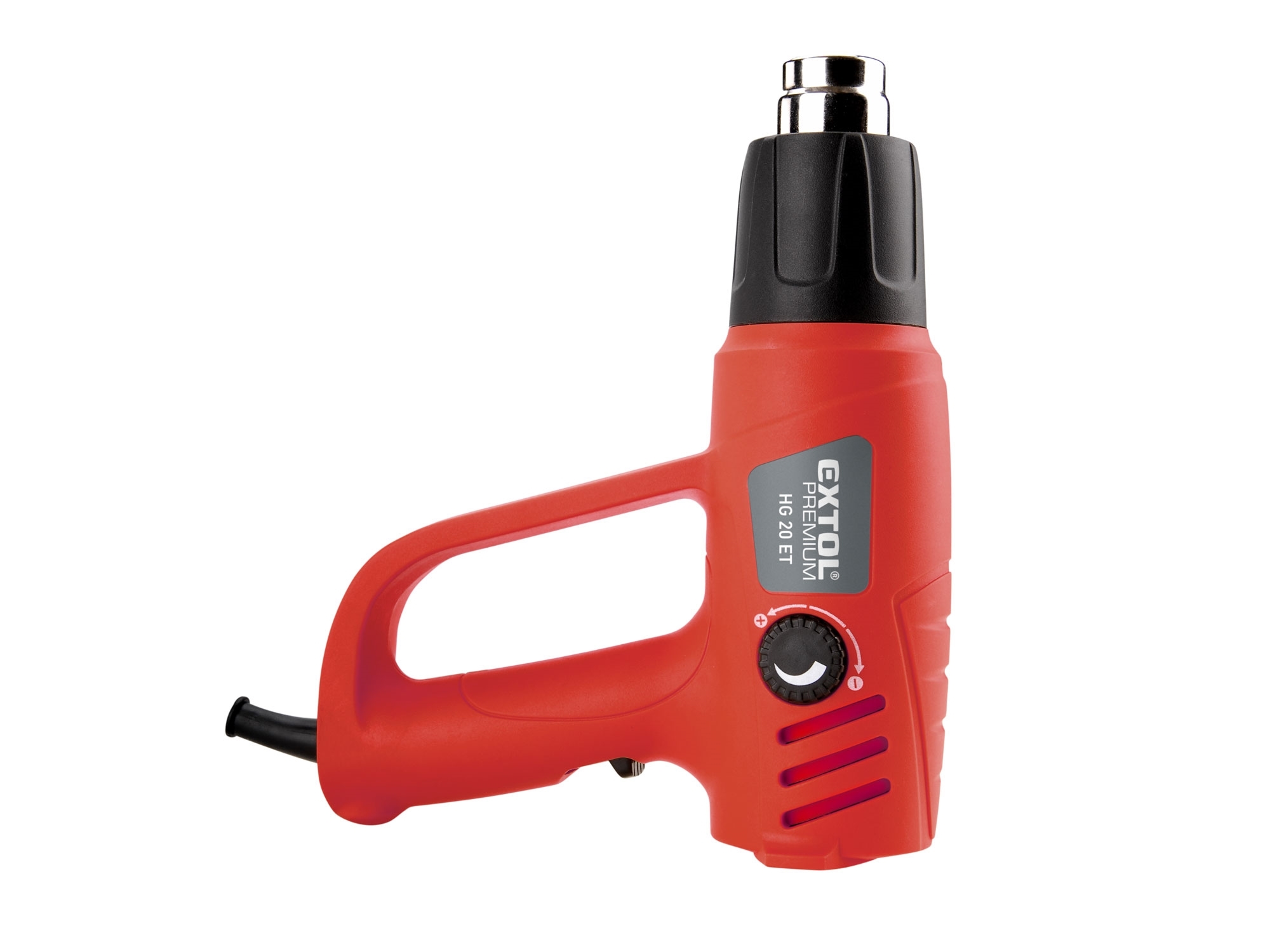 Pistole horkovzdušná s plynulou regulací teploty, 2000W EXTOL PREMIUM 8894801