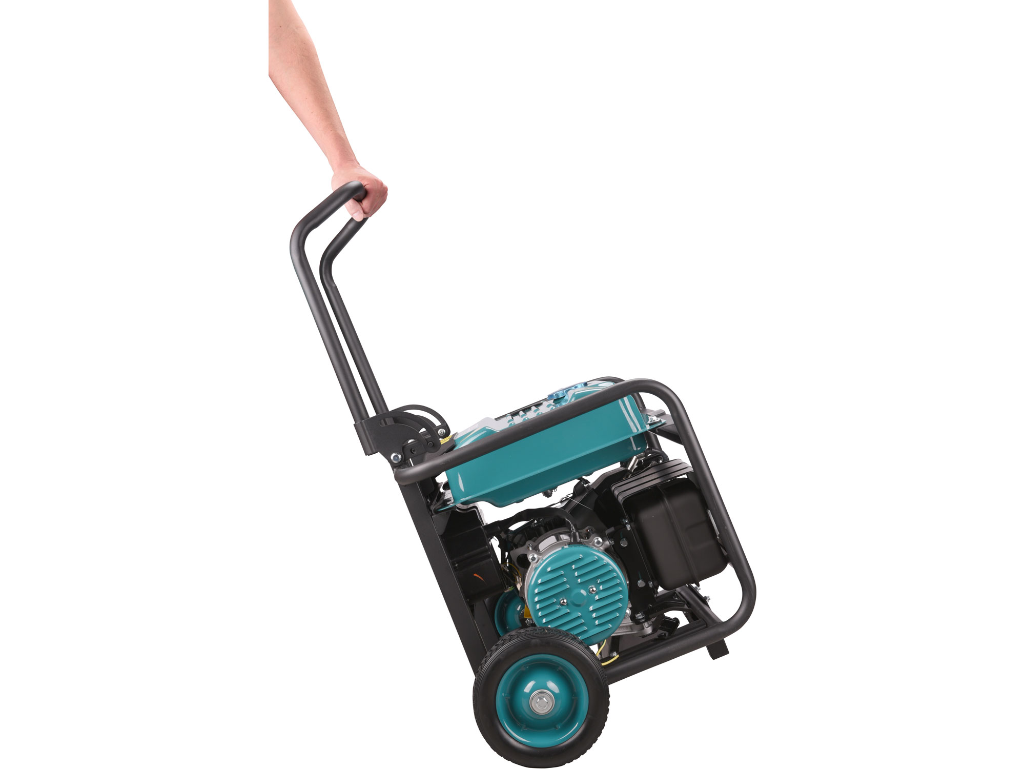 HERON elektrocentrála benzínová, 7,4HP/3,5kW, podvozek 8896140