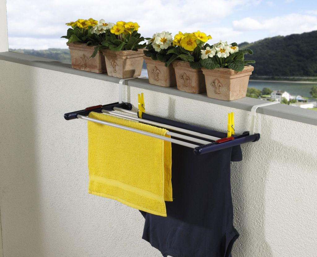 Leifheit 81413 QUARTETT 40 Extendable Aluminium sušák na prádlo