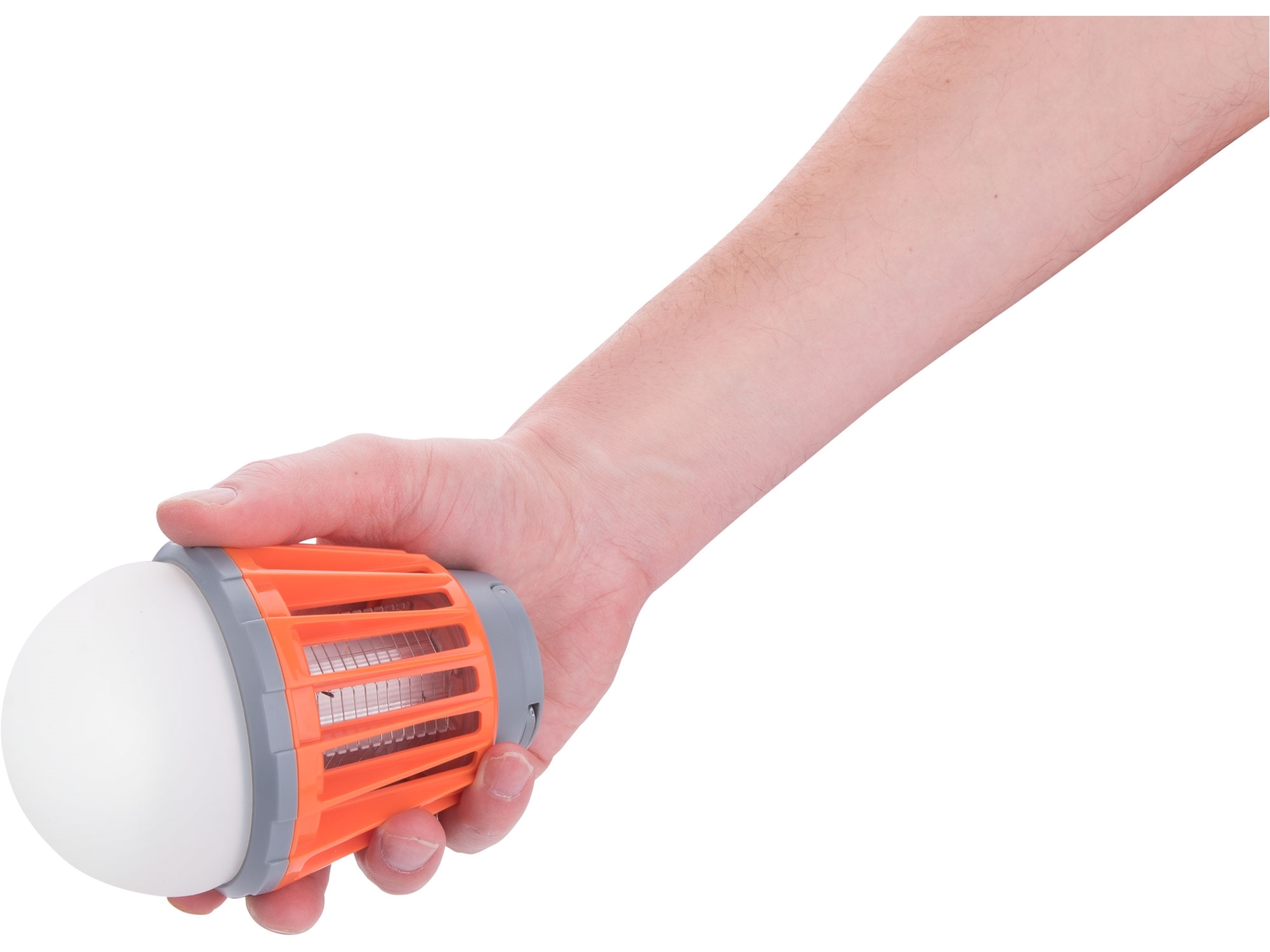 Lucerna turistická s lapačem komárů 180lm USB nabíjení 3x 1W LED EXTOL LIGHT 43131