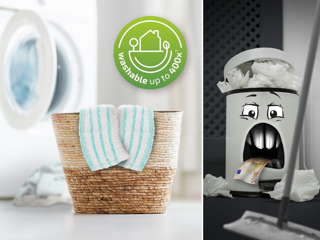 LEIFHEIT 55126 Návlek na mop PROFI Micro duo