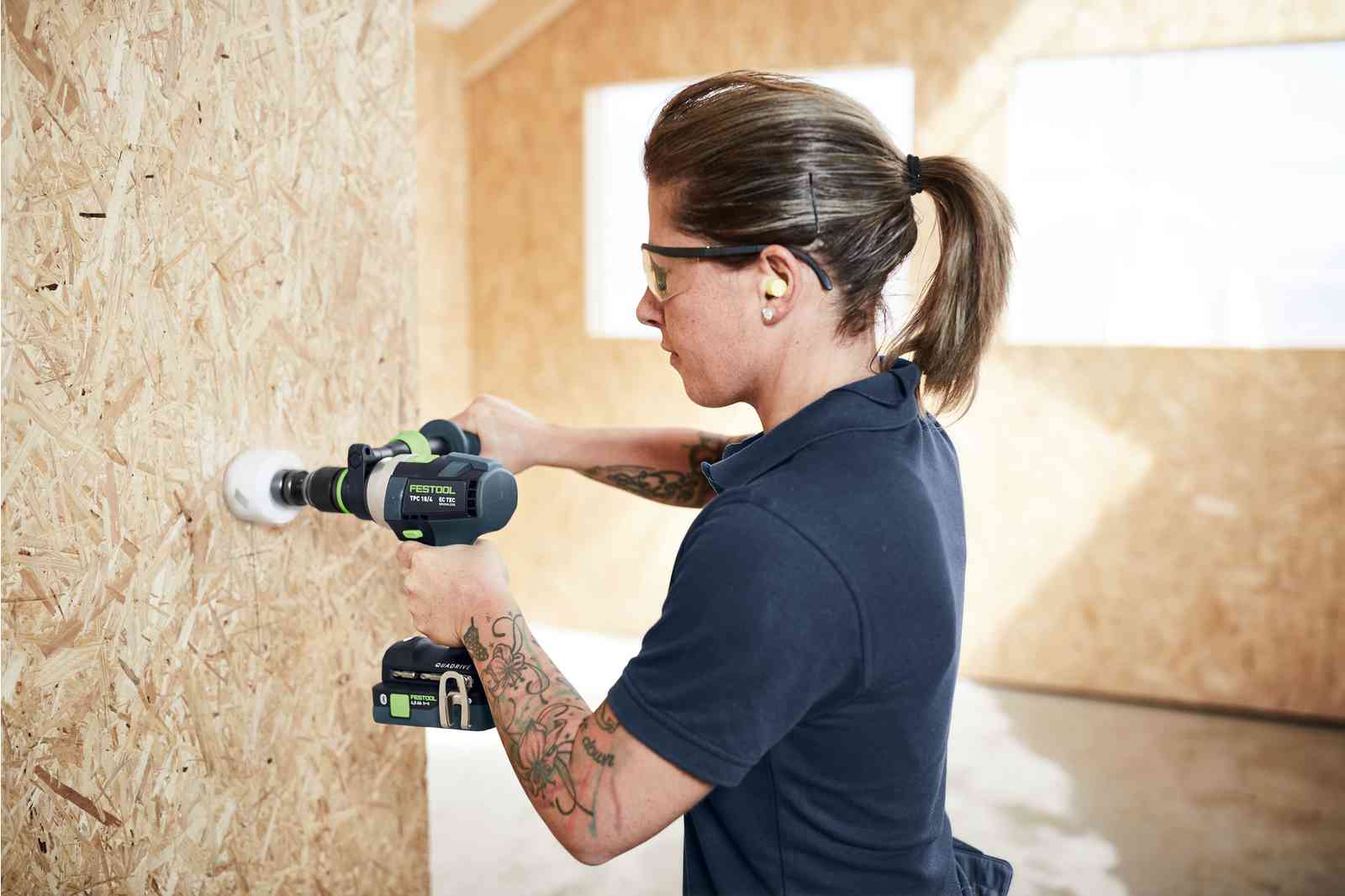 Festool TPC 18/4 I-Basic QUADRIVE 575604 Akumulátorový příklepový vrtací šroubovák 575604
