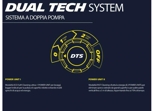 MICHELIN MPX25DTS vysokotlaká myčka se systémem Dualtech 150 bar, 2500 W, 810 l / h