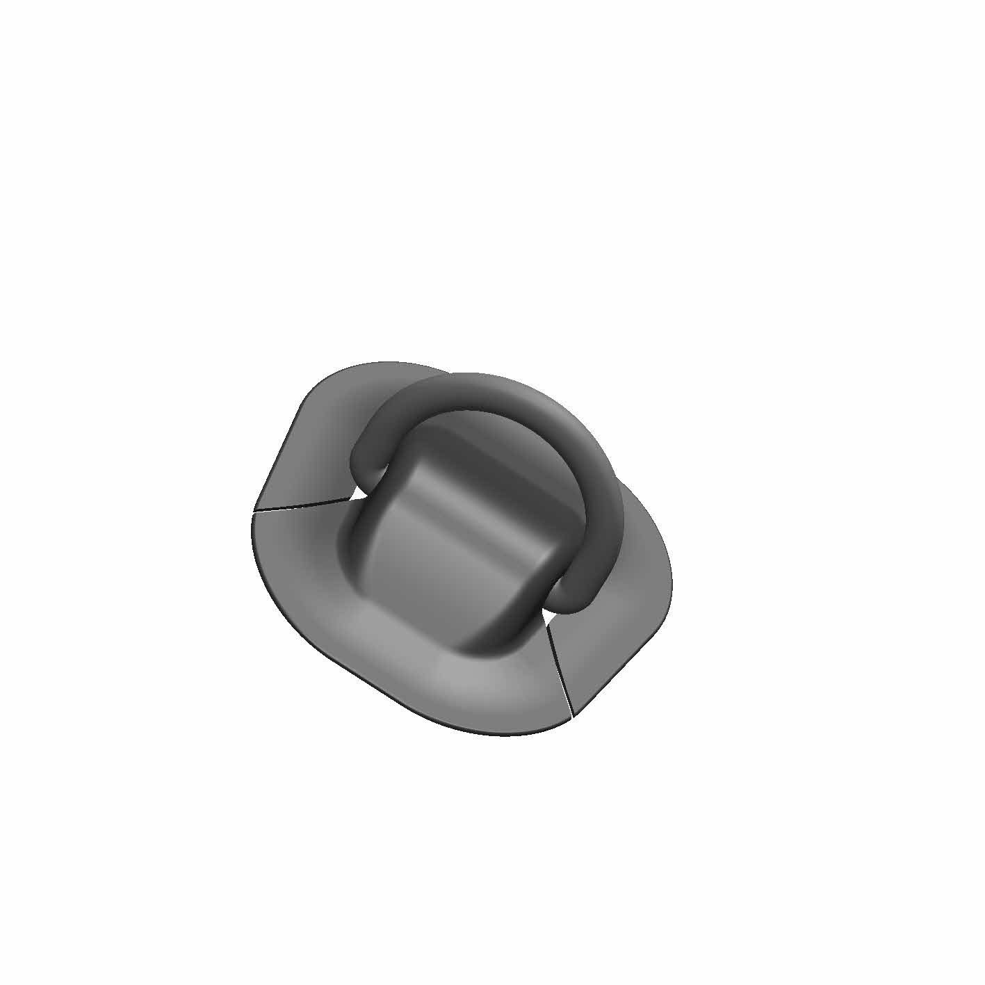 PVC oko hranaté 11x9 cm na nafukovací čluny