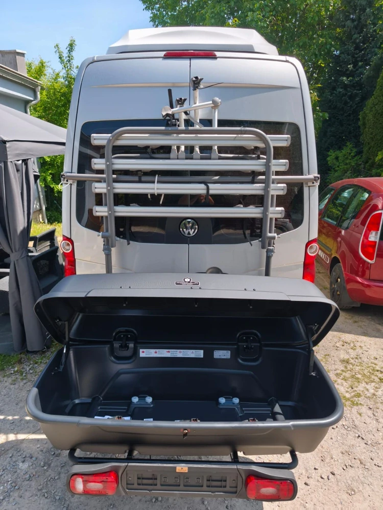 Plošina Modula ReCargo +Přepravní Box ReLoader 410 L, nosnost 45 kg