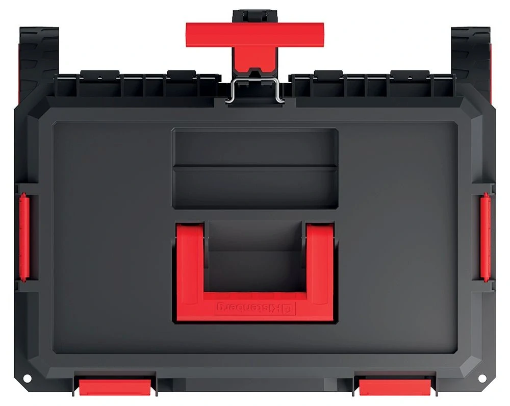Kufr na nářadí s transportními kolečky MODULAR SOLUTION 530x355x390 mm - barva: černá Kistenberg KMS553540-S411