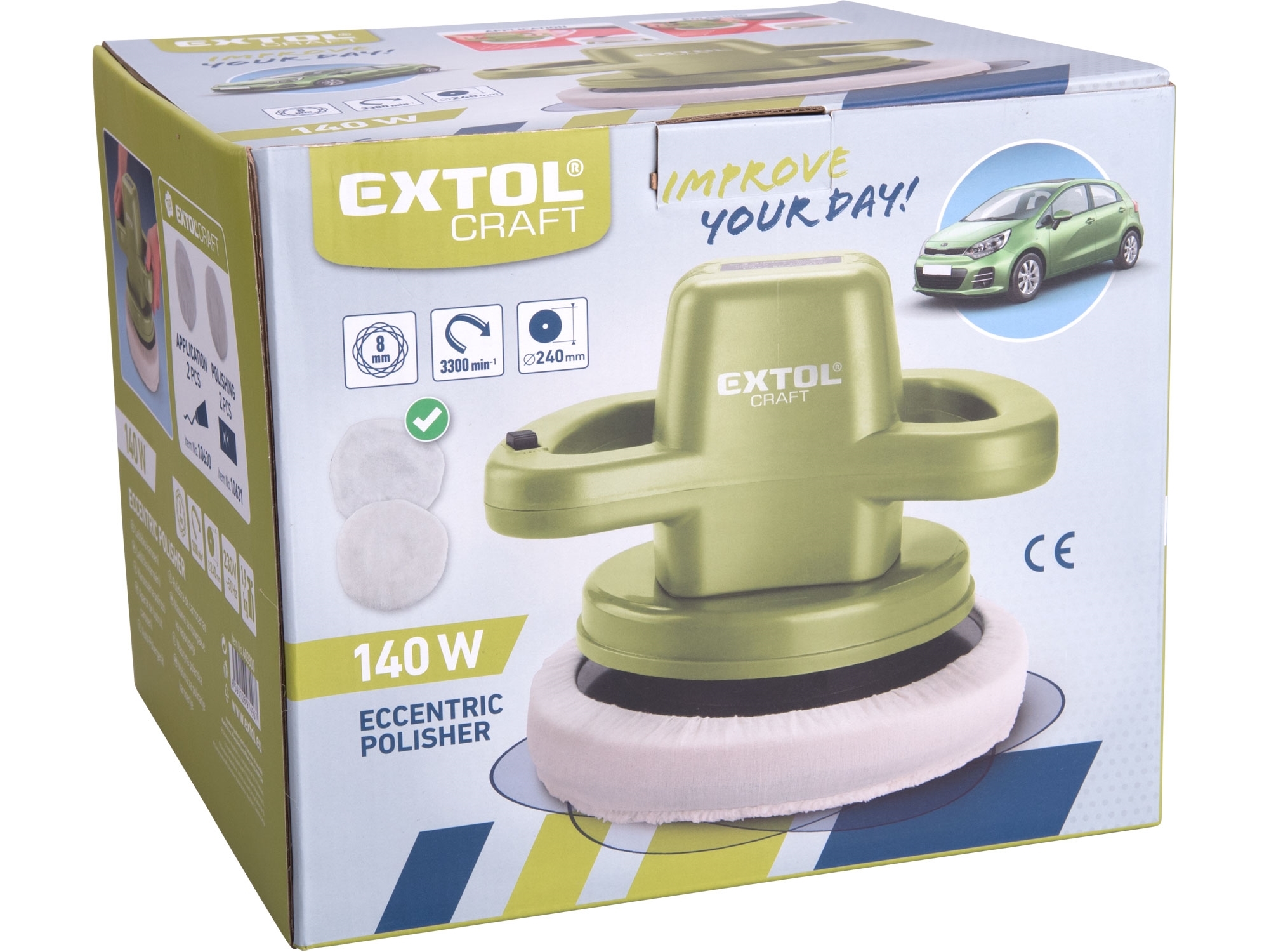 Leštička karoserií 140W EXTOL CRAFT 403300