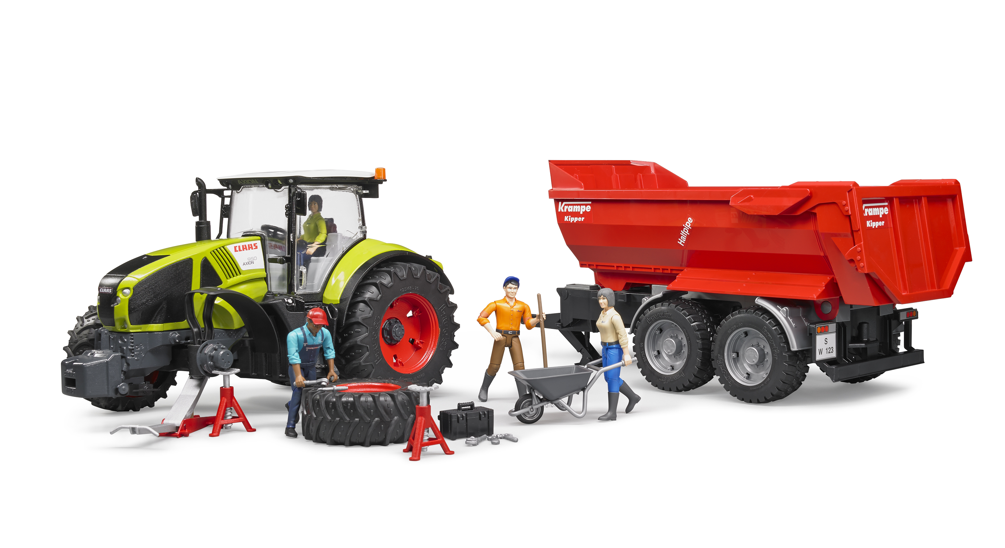 BRUDER 3012 Traktor CLAAS AXION 950