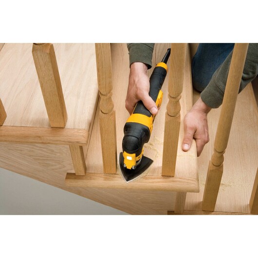 DeWALT DWE315KT-QS Oscilační Multibruska,el. +kufr+příslušenství