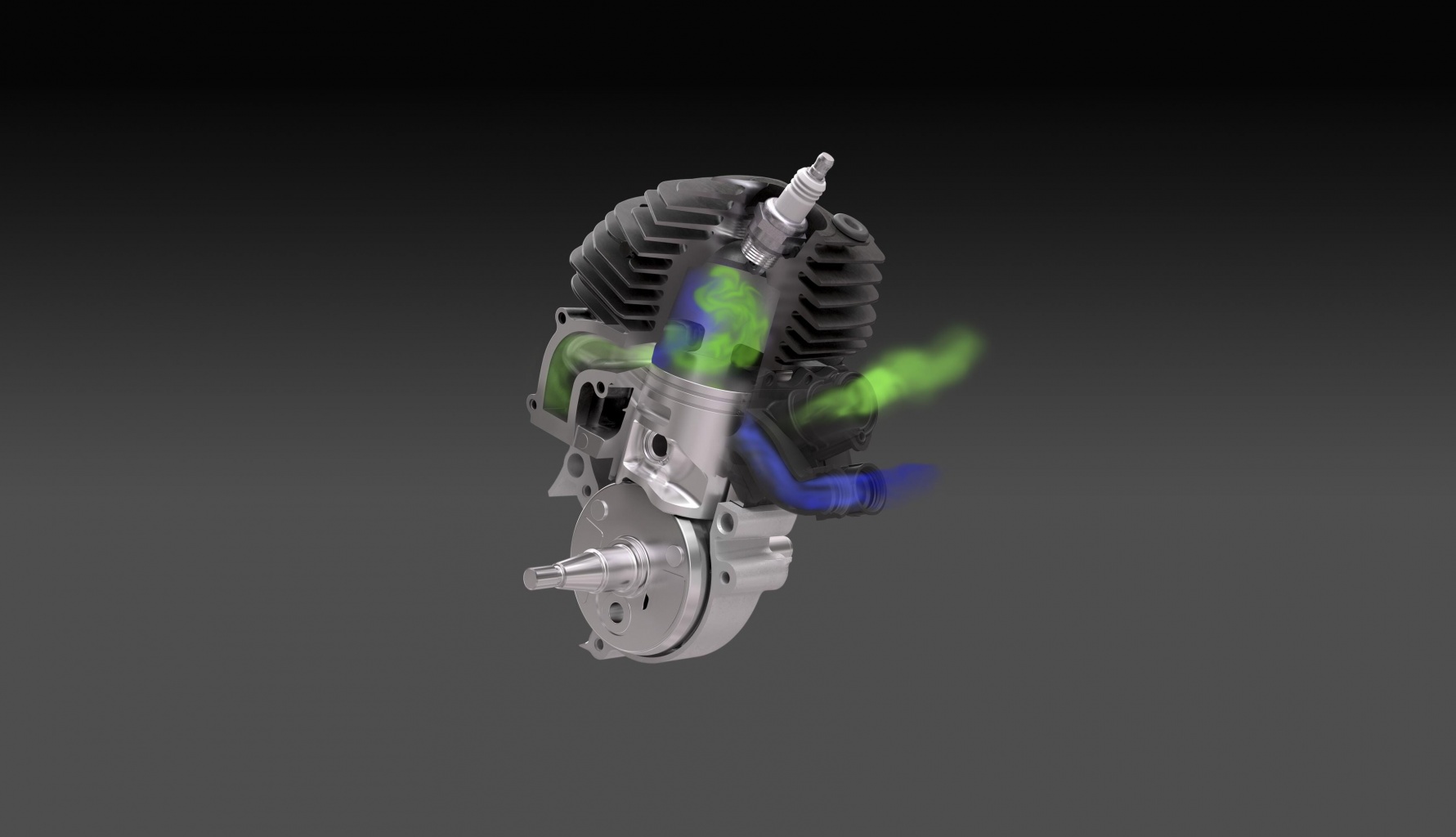 HUSQVARNA 445 15" řetězová pila benzin 9705587-35
