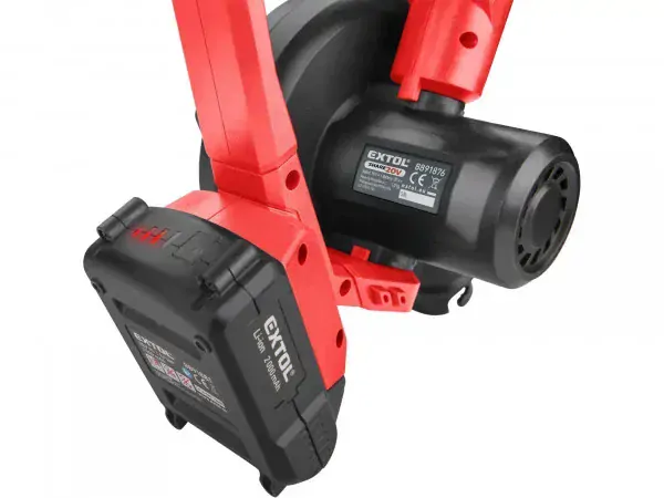 Fukar/vysavač 2v1 aku SHARE20V 20V Li-ion 2000mAh EXTOL PREMIUM