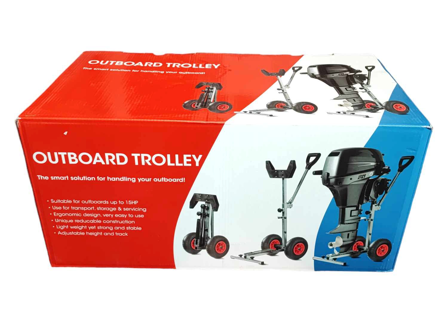 Pojízdný stojan na lodní motory do 20 HP / 50 kg SUMAR 145111