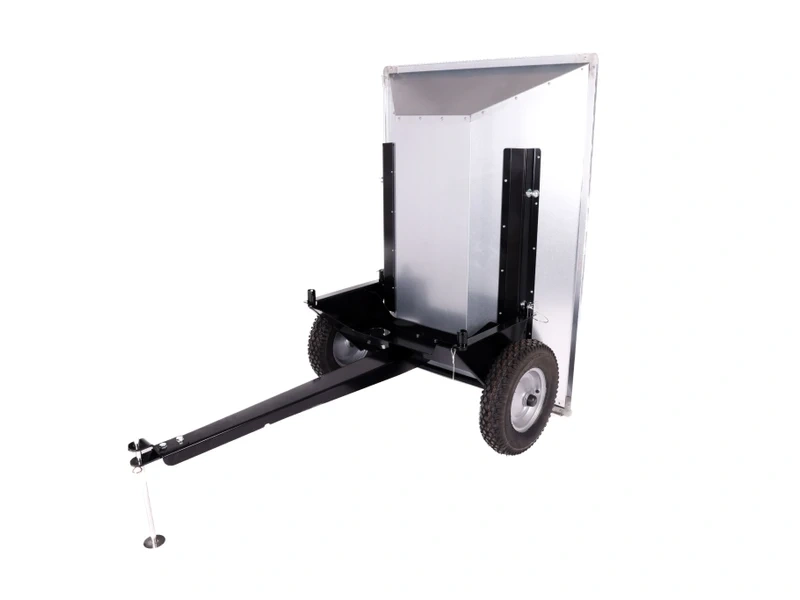 Vozík za zahradní traktor VARES TR 100 PZ, pozink, sklápění do 3 stran