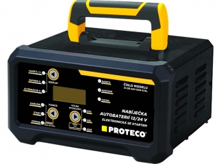 Autonabíječka 12/24V MAX15 230V elektrická se startem PROTECO 51.08-AN-1224-S-EL