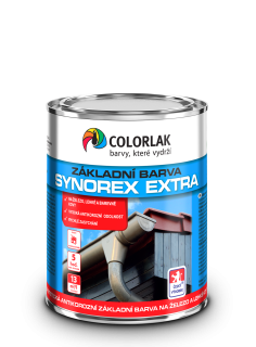 Colorlak SYNOREX EXTRA S2003 základní barva na železo a lehké kovy šedá 0110 9L