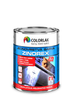 Colorlak ZINOREX S 2211 RAL 9005 3,5 L černá