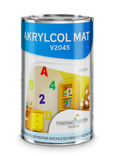 AKRYLCOL MAT Báze DEKOR akrylco V2045-V0001 1l bílá