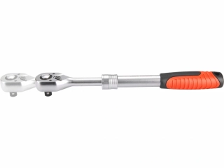 Ráčna teleskopická, 45 zubů, 1/2", L 290-430mm, CrV EXTOL PREMIUM 8816420