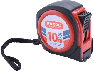 Metr svinovací COMPACT, 10m, šířka pásku 25mm EXTOL PREMIUM 8821039