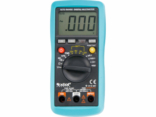 Multimetr digitální s automatickou volbou rozsahů EXTOL PREMIUM 8831250