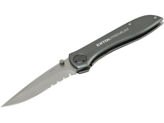 Nůž 205/115mm zavírací nerez EXTOL PREMIUM 8855120