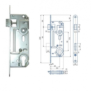 Zámek VL 90/60 P-L Hobes 02-06 040107
