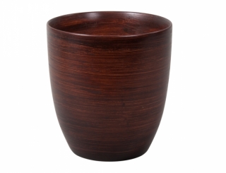 Obal na květník KODET WOOD keramický matný d13x14cm Nohel Garden
