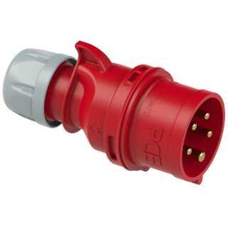 Vidlice 16A/400V 5-pólová IP44 PCE 015-6