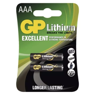 GP bat.lithiová FR03 AAA bal.2ks